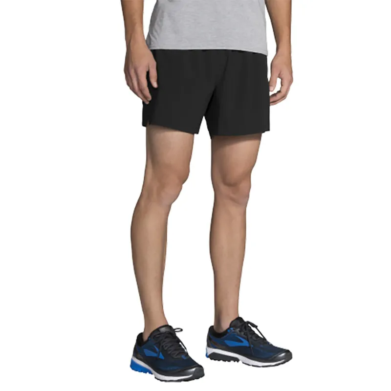 Brooks Men's 5inch Essential Short - Black XL-2
